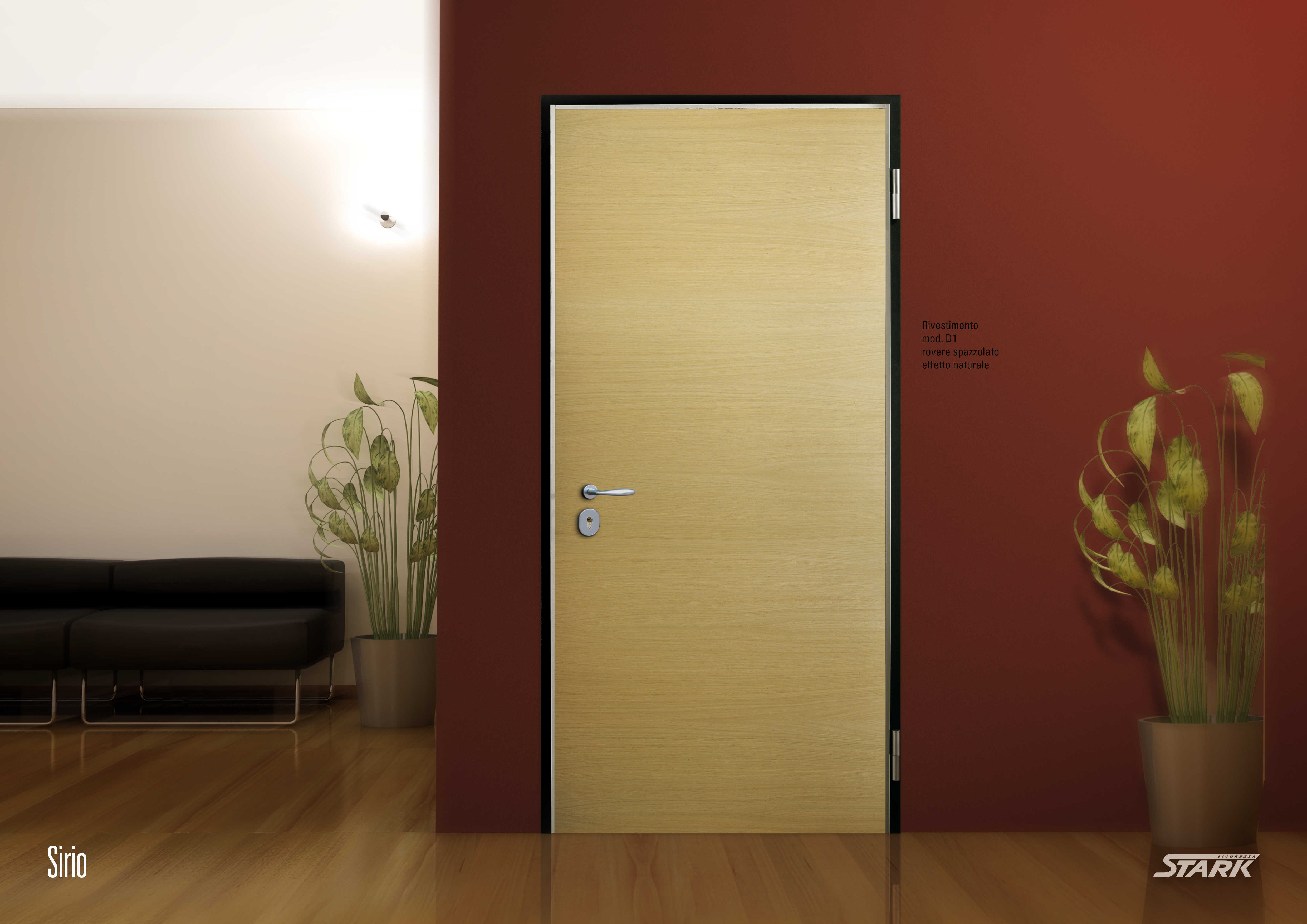 SIRIO porta blindata stark